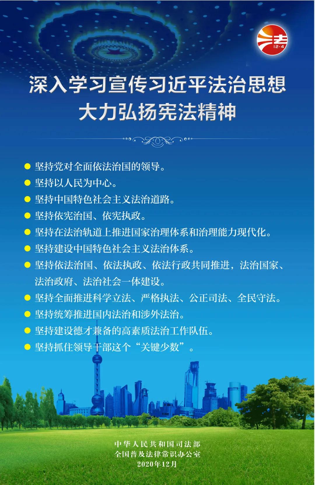 【进建宪法】2020年“宪法宣传周”挂图来啦！